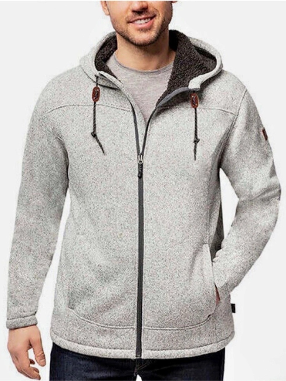 Rugged Elements Men's Fleece-Lined Mountain Hoodie Medium